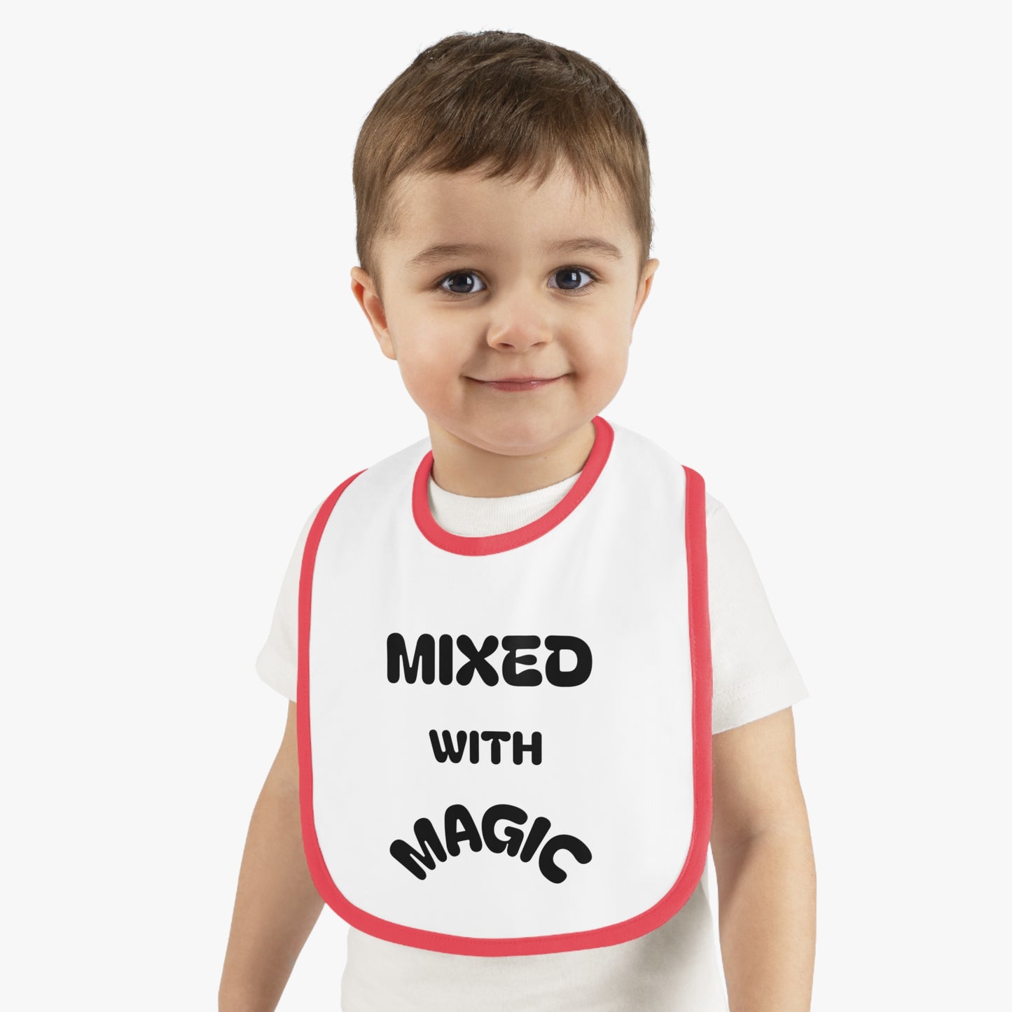 "Mixed with Magic" Baby Bib