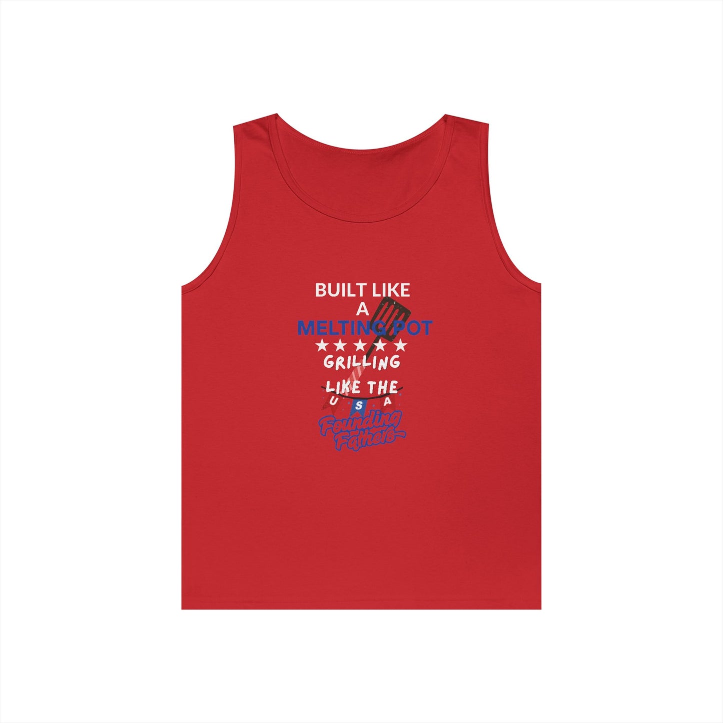 Patriotic BBQ Tank Top - Unisex Tee