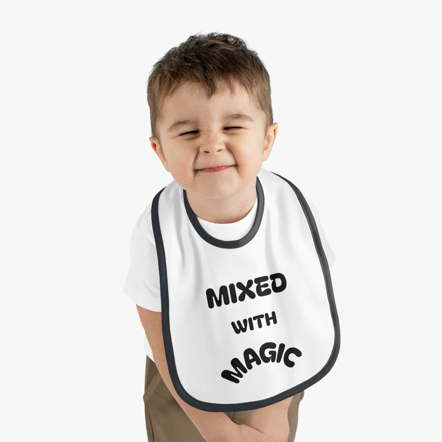 "Mixed with Magic" Baby Bib