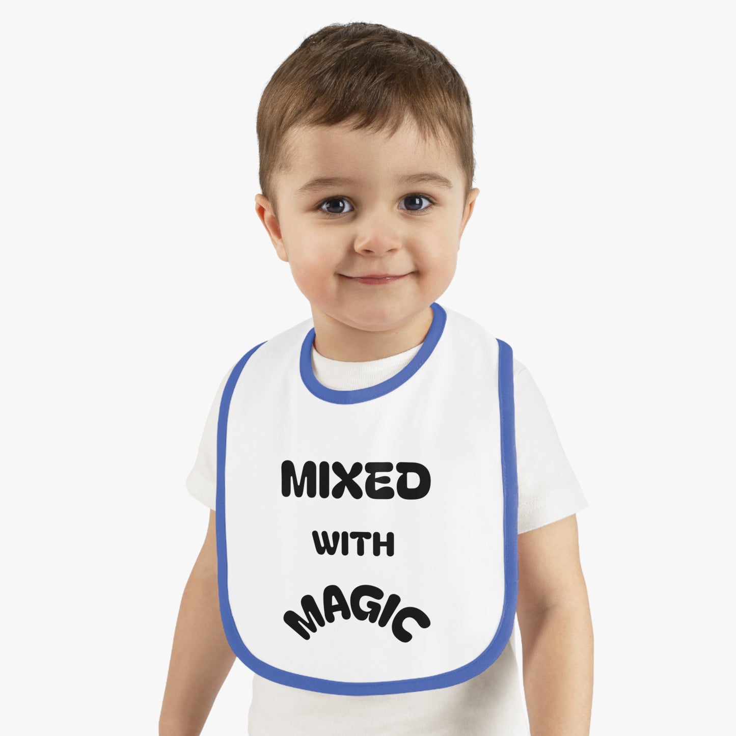 "Mixed with Magic" Baby Bib