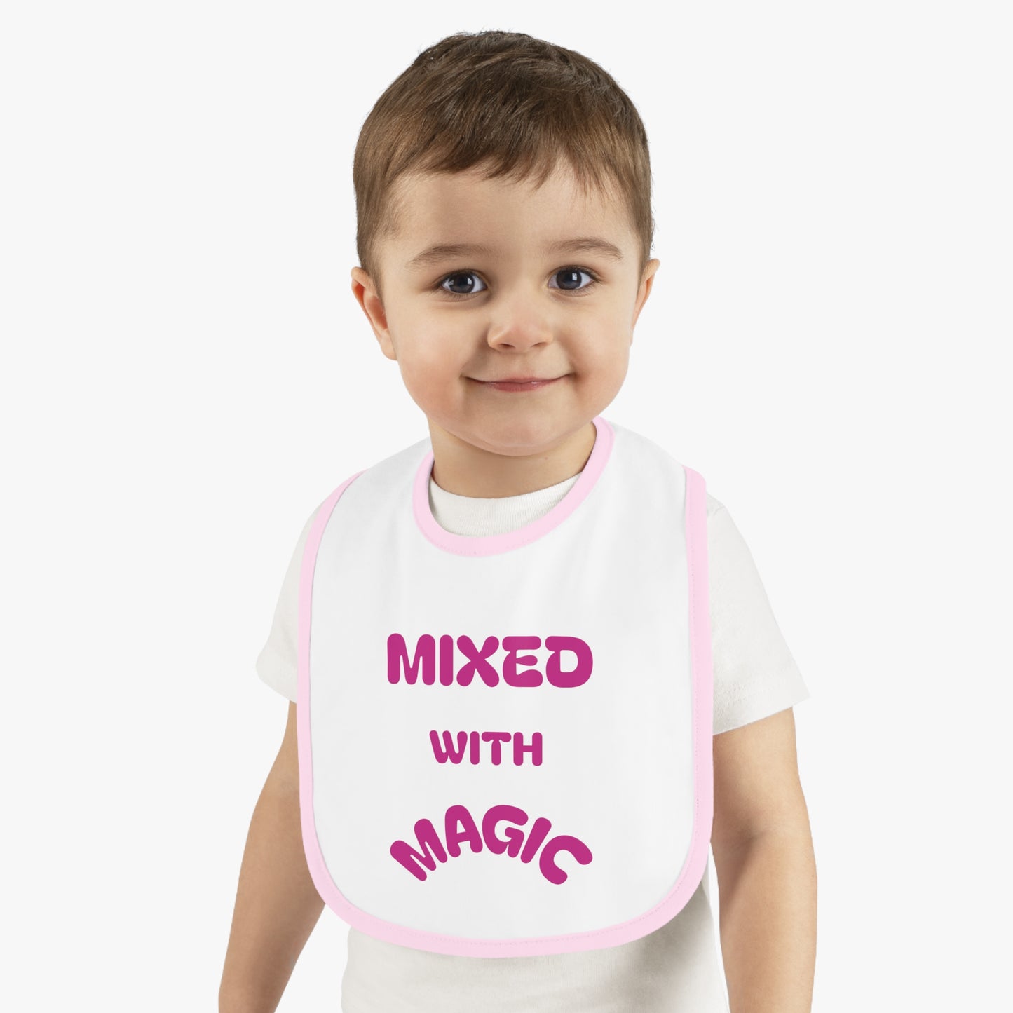 "Mixed with Magic" Baby Bib