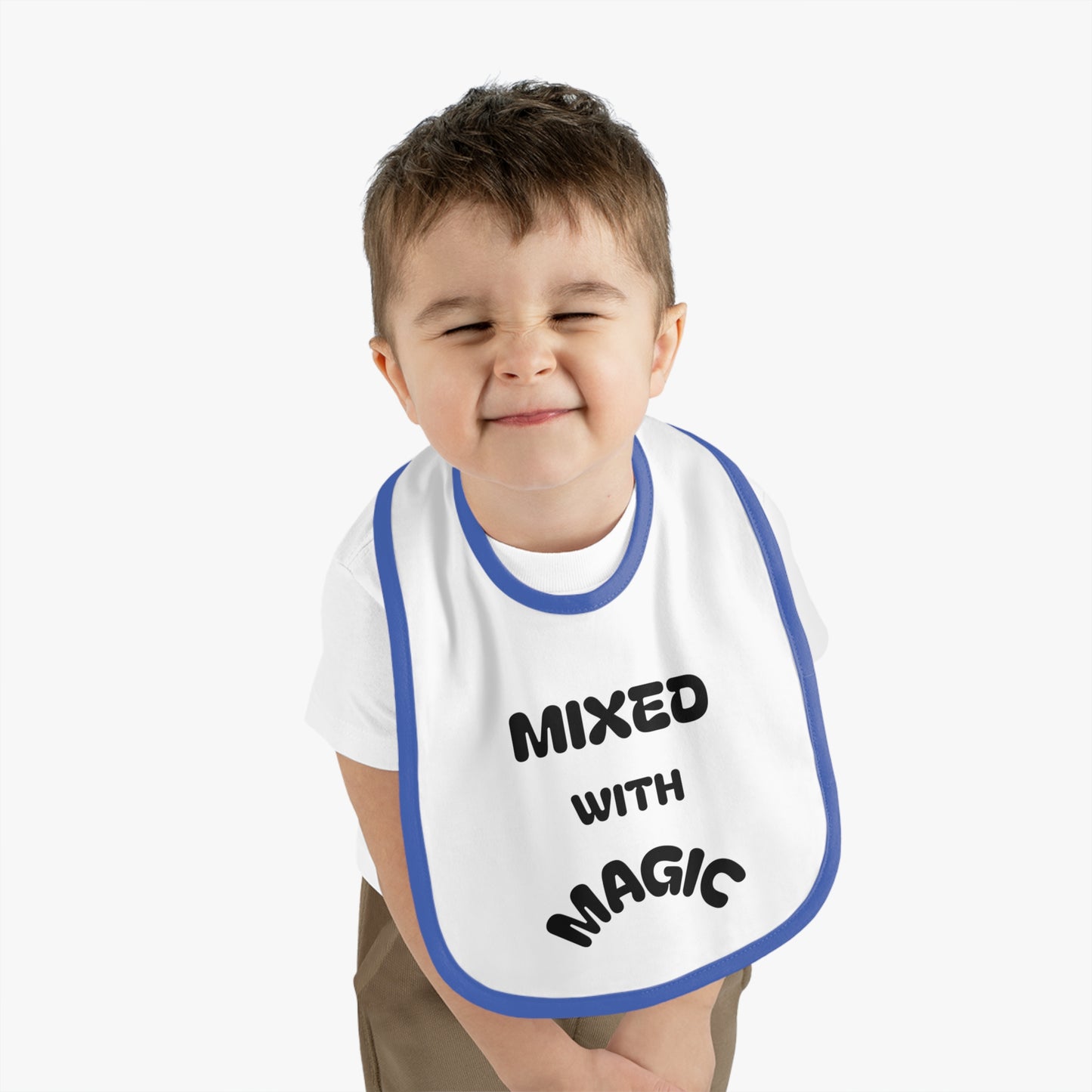 "Mixed with Magic" Baby Bib
