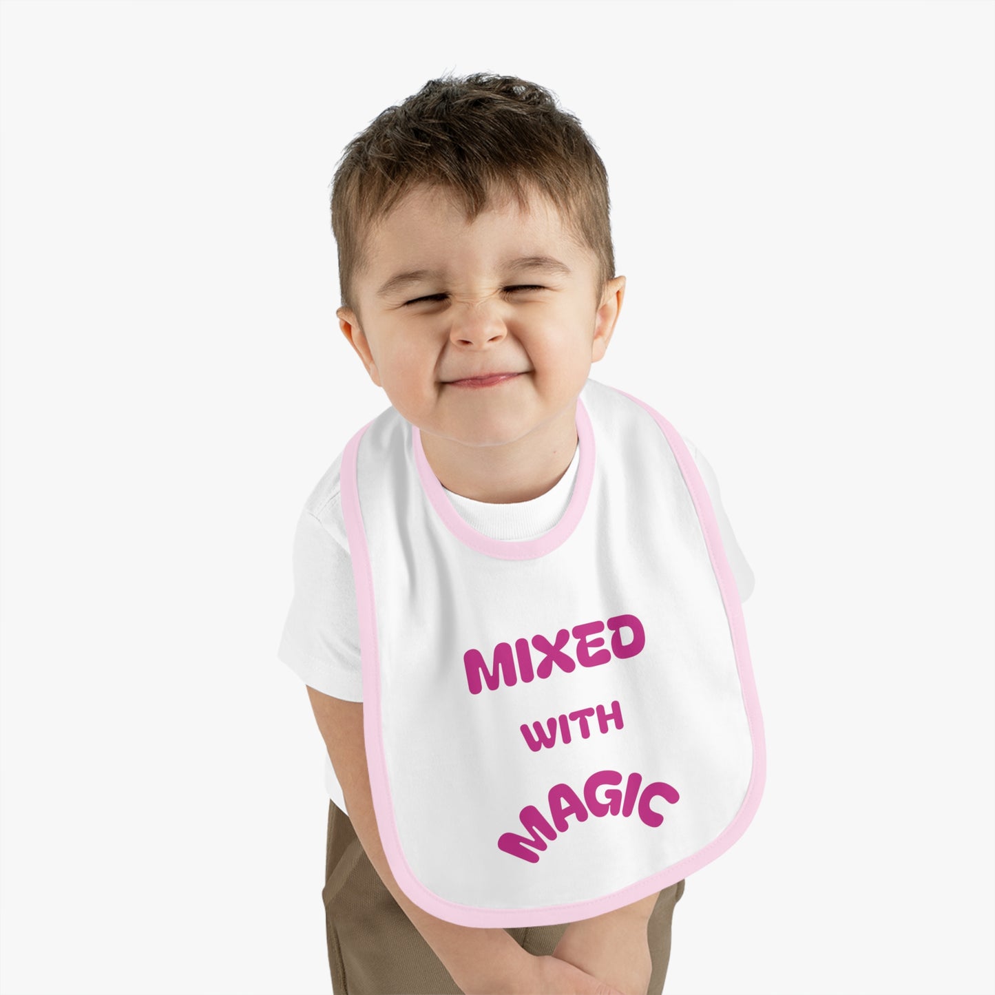 "Mixed with Magic" Baby Bib