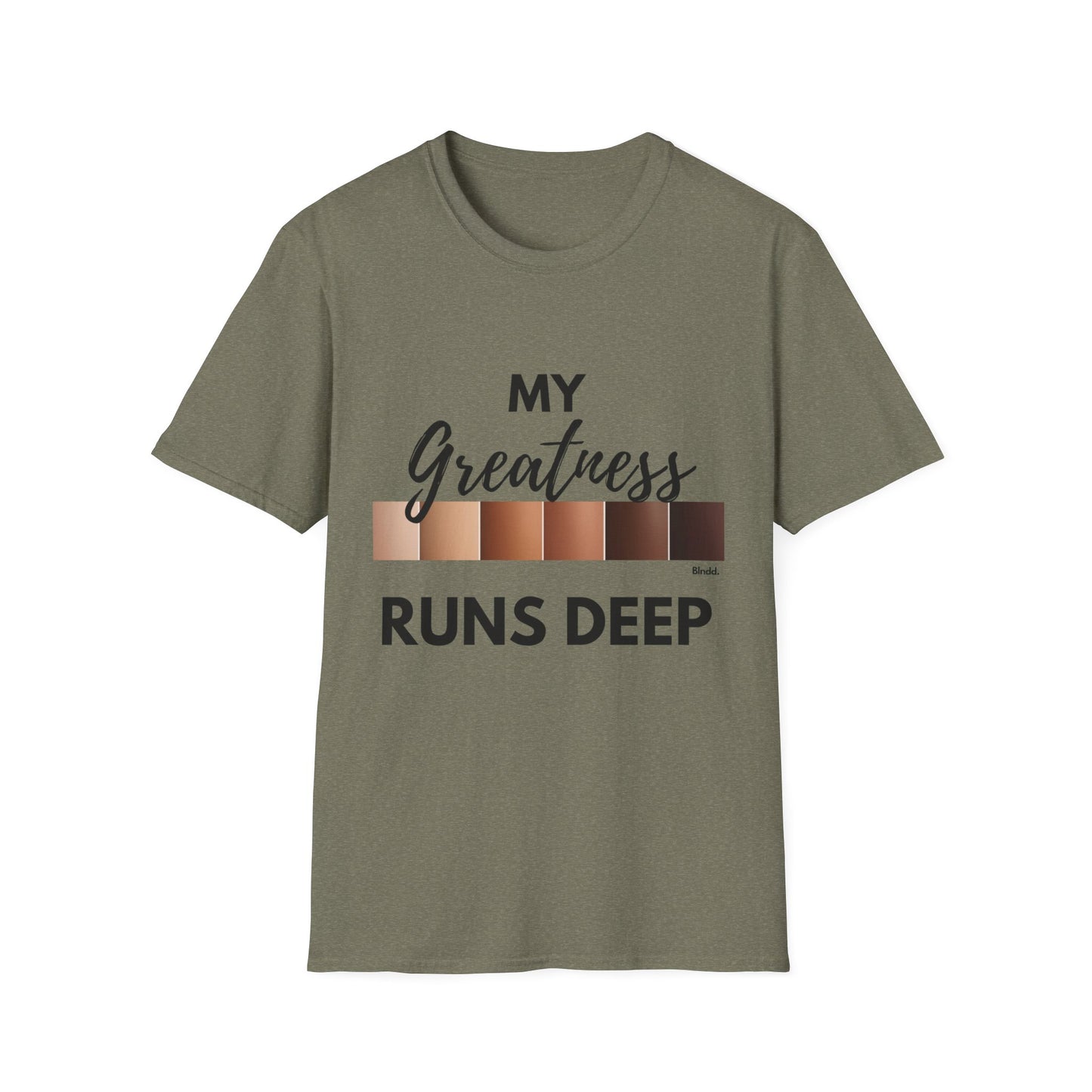 Greatness Runs Deep, Unisex T-Shirt