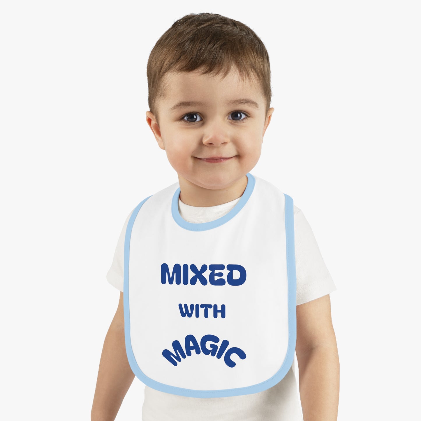 "Mixed with Magic" Baby Bib