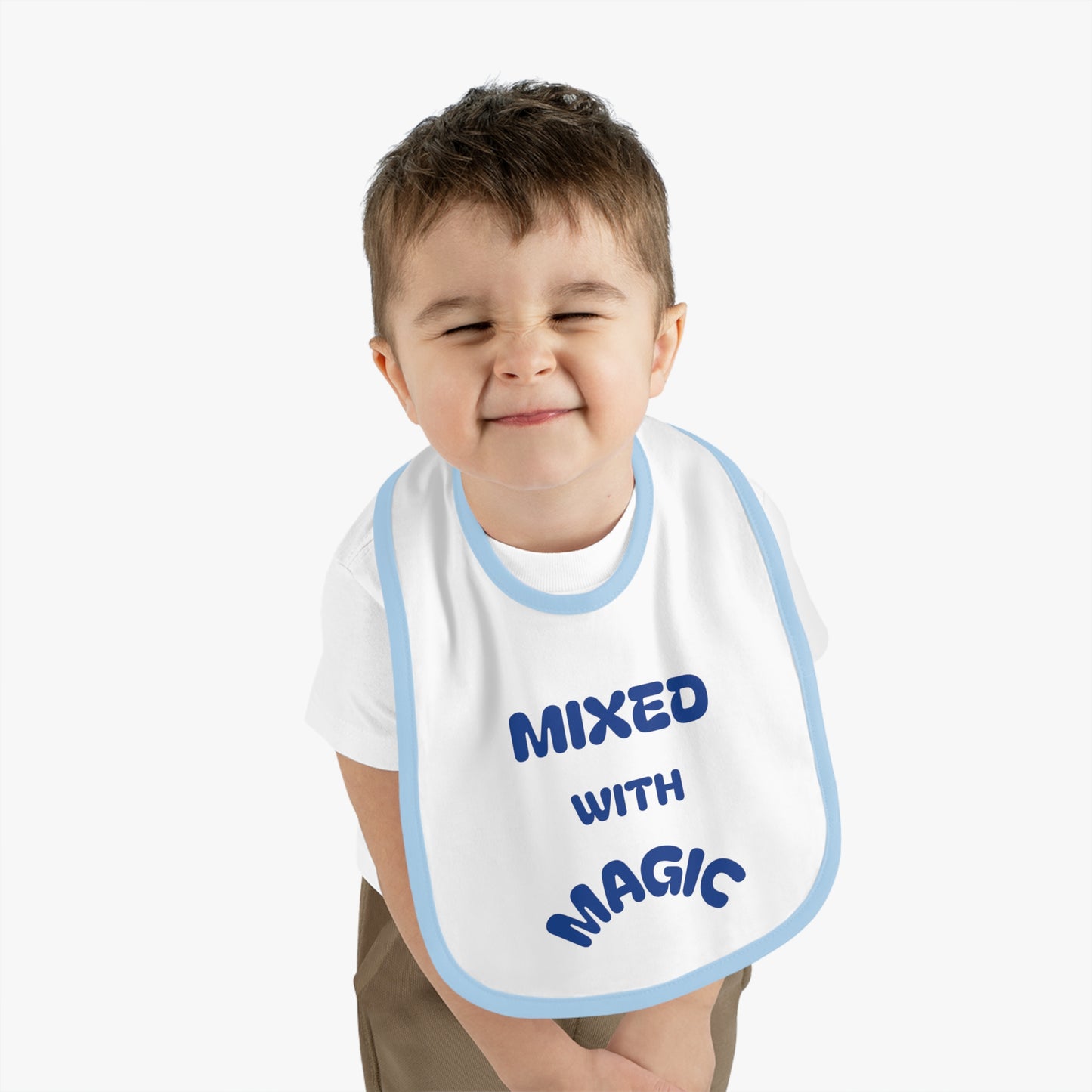 "Mixed with Magic" Baby Bib