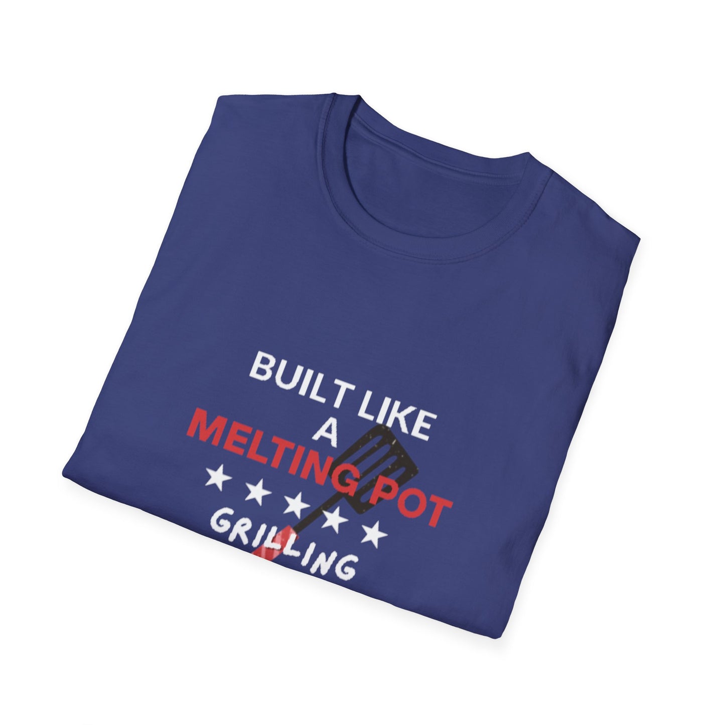 Patriotic Melting Pot Grilling Unisex T-Shirt