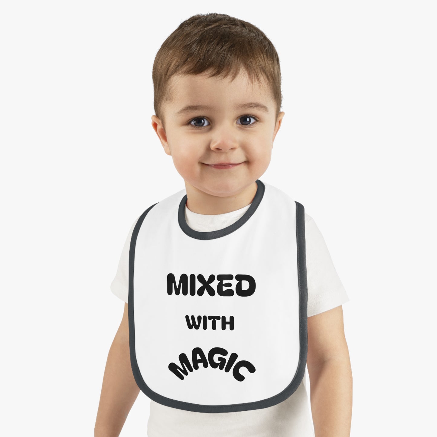"Mixed with Magic" Baby Bib