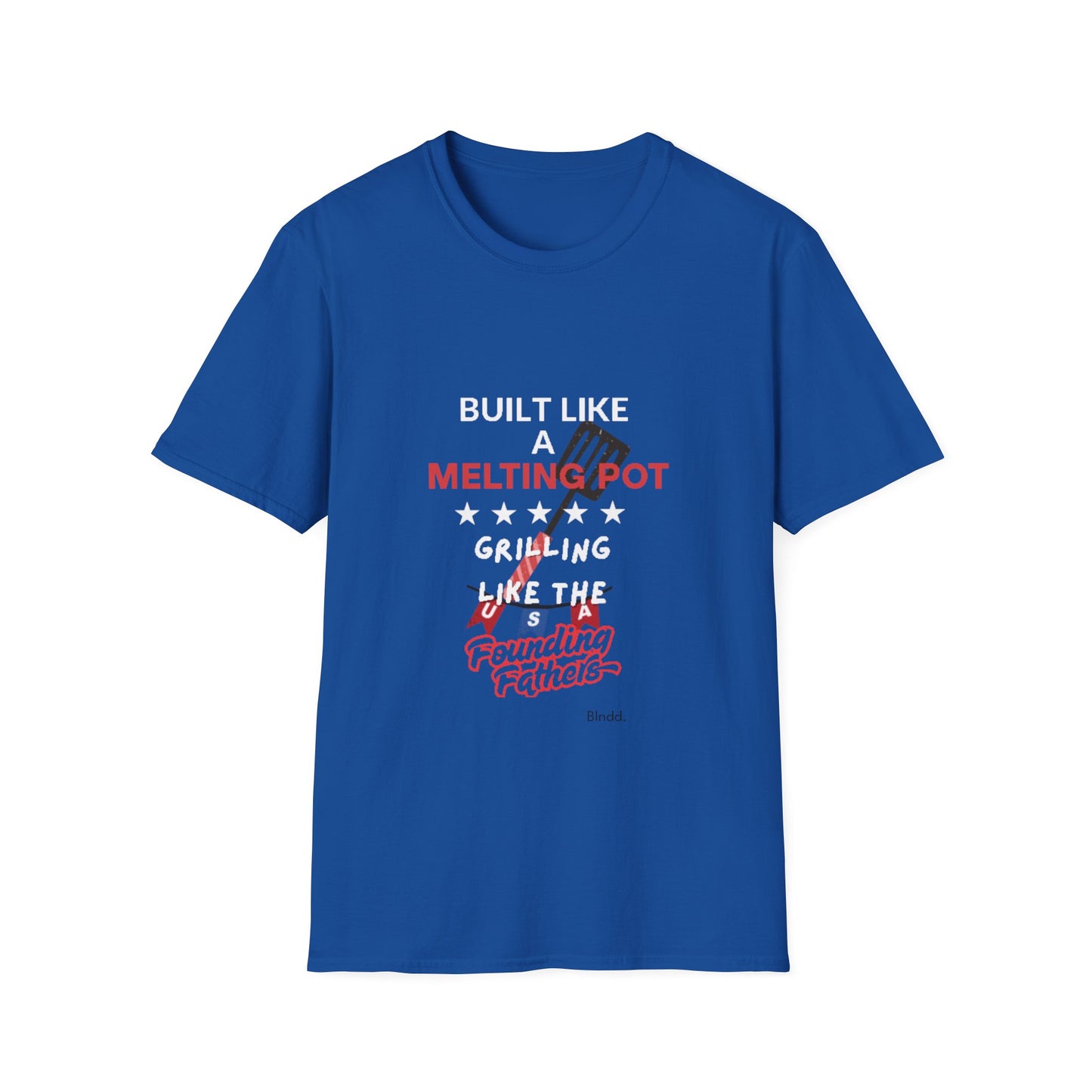 Patriotic Melting Pot Grilling Unisex T-Shirt