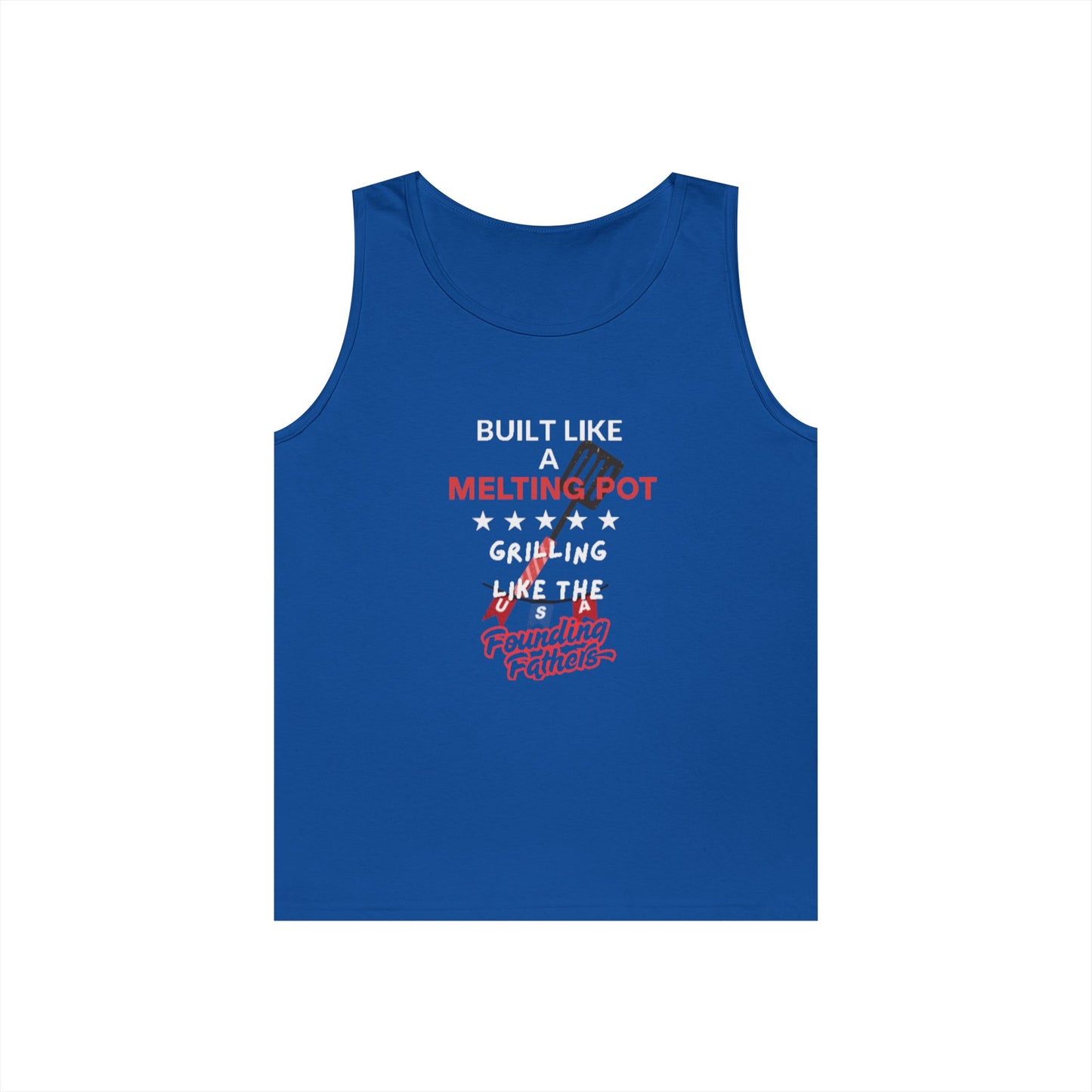 Patriotic BBQ Tank Top - Unisex Tee