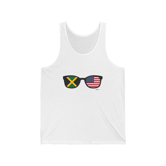 Jamaican-American Pride Women's Tank Top
